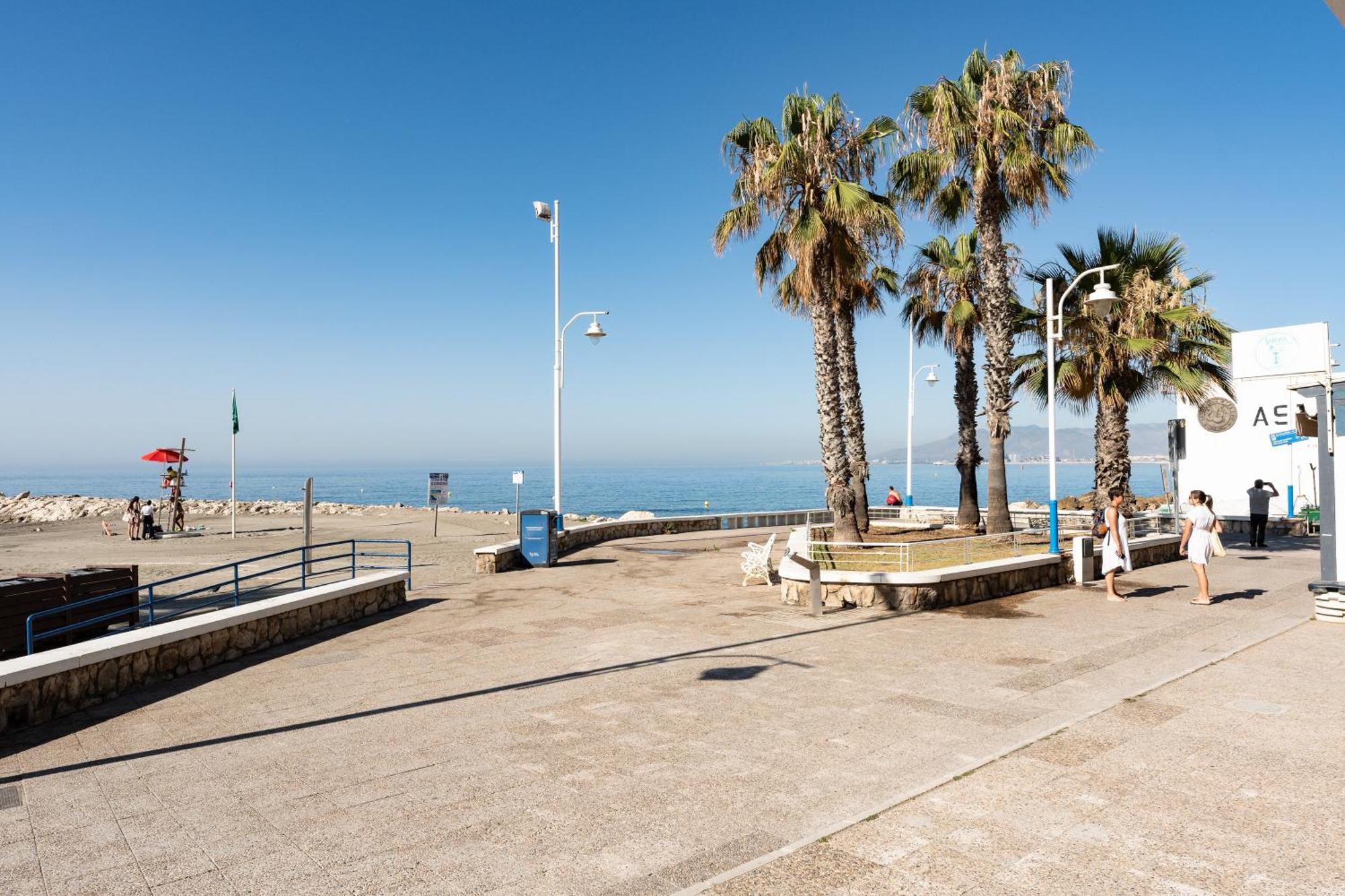 A La Orilla Del Mar, Pedregalejo Appartement Rincón de la Victoria Buitenkant foto