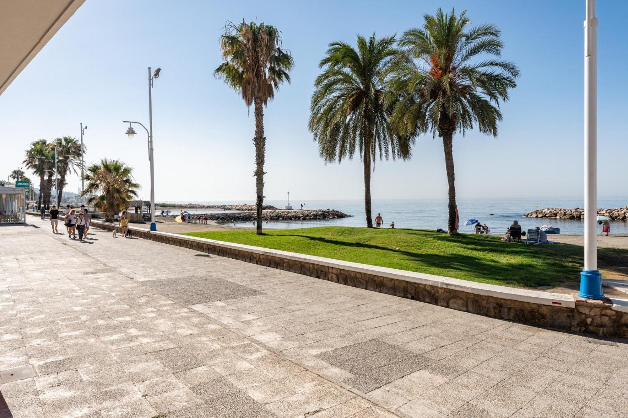 A La Orilla Del Mar, Pedregalejo Appartement Rincón de la Victoria Buitenkant foto